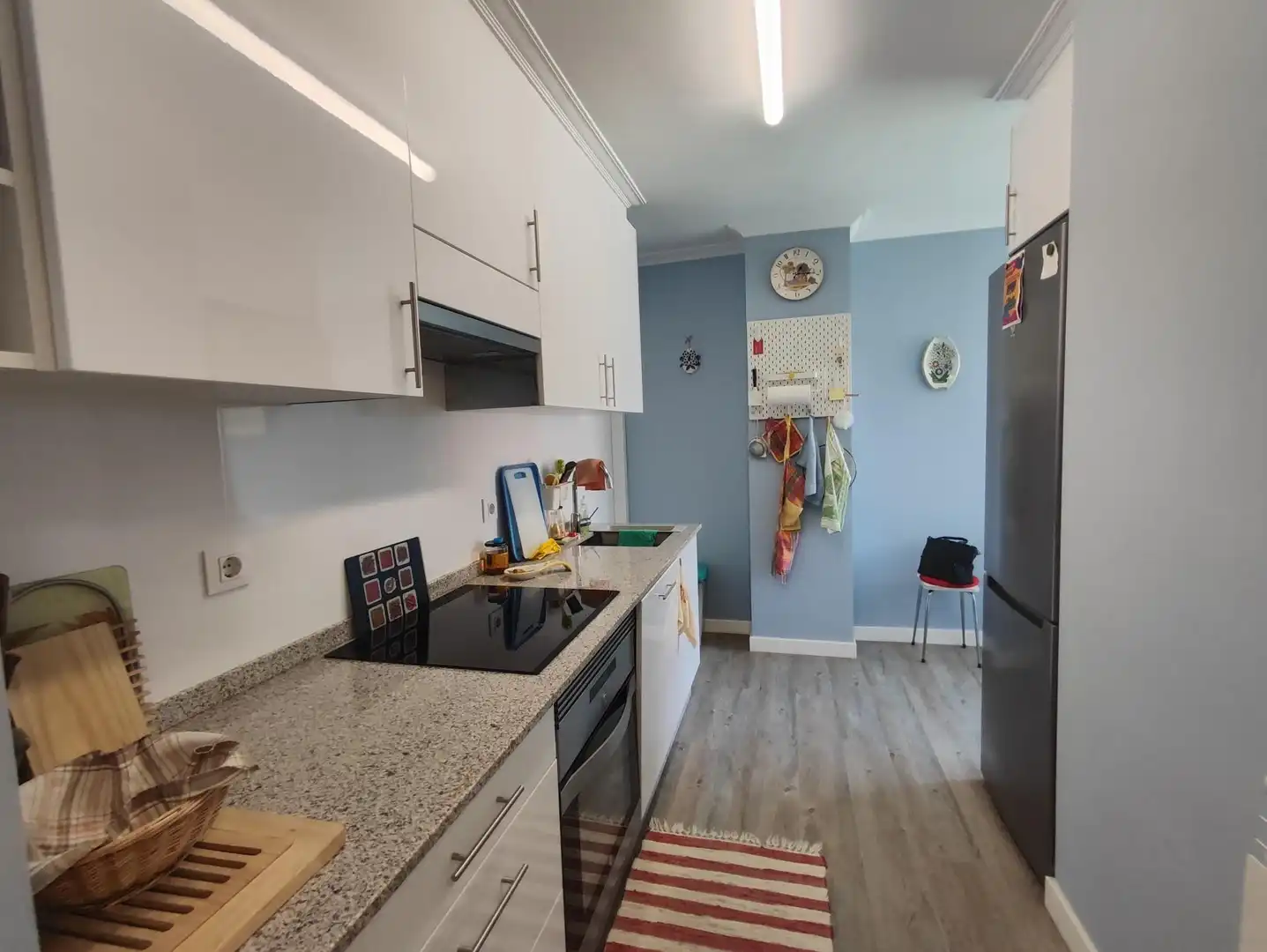 Kitchen of Flat for sale in Vigo   with Private garden, Storage room and Swimming Pool