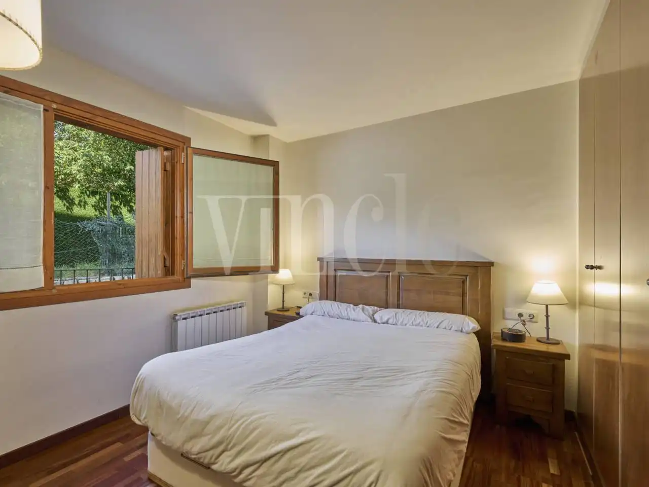 Schlafzimmer von Wohnung zum Verkauf in Llívia mit Heizung, Privatgarten und Parkett