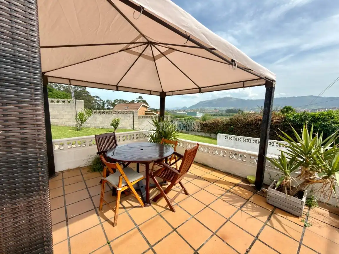 Terrasse von Einfamilien-Reihenhaus zum Verkauf in Camargo