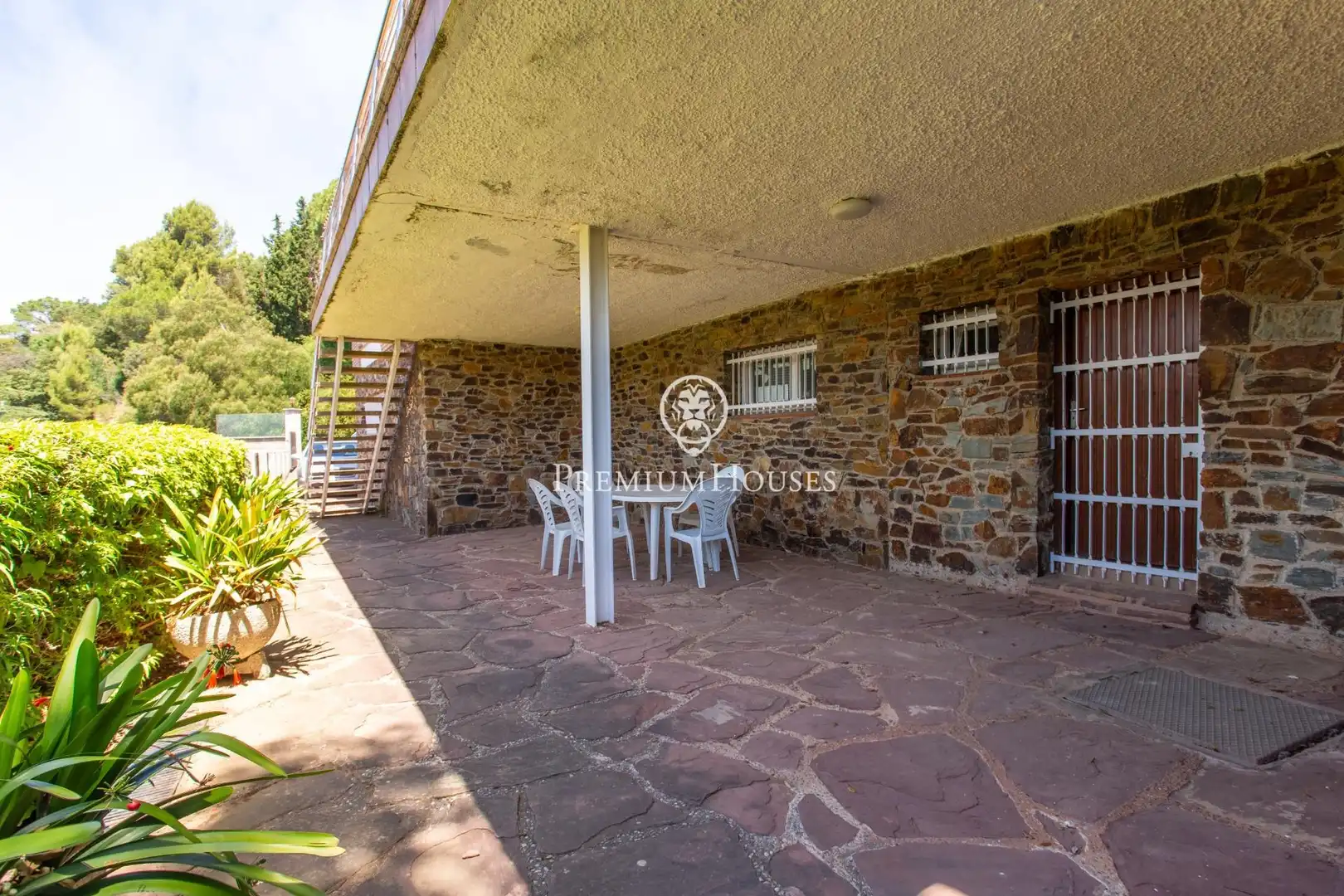 Terraza de Casa o chalet en venta en Vallromanes con Calefacción, Jardín privado y Terraza