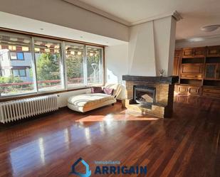 Living room of Flat for sale in Donostia - San Sebastián   with Heating, Private garden and Terrace