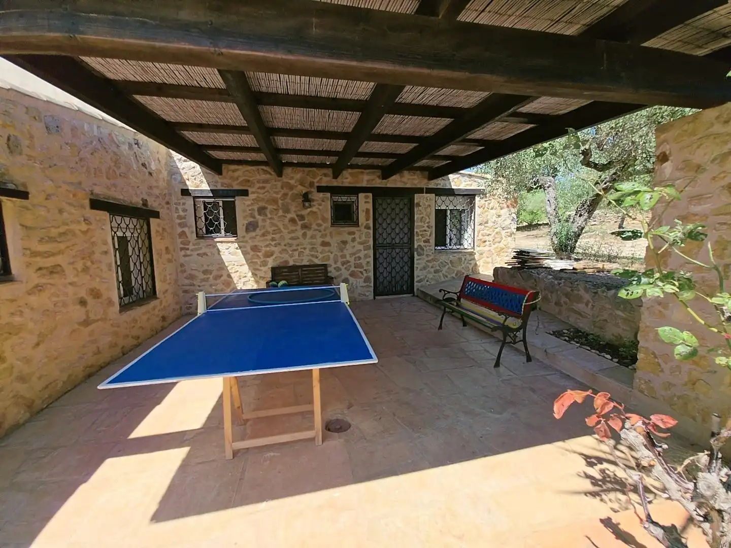 Terrasse von Country house zum Verkauf in L'Ametlla de Mar  mit Privatgarten, Terrasse und Schwimmbad