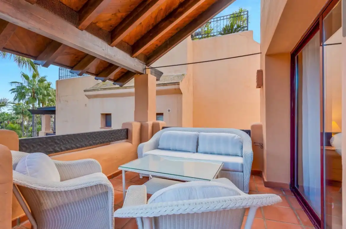 Terrace of Attic for sale in Marbella  with Air Conditioner, Terrace and Storage room