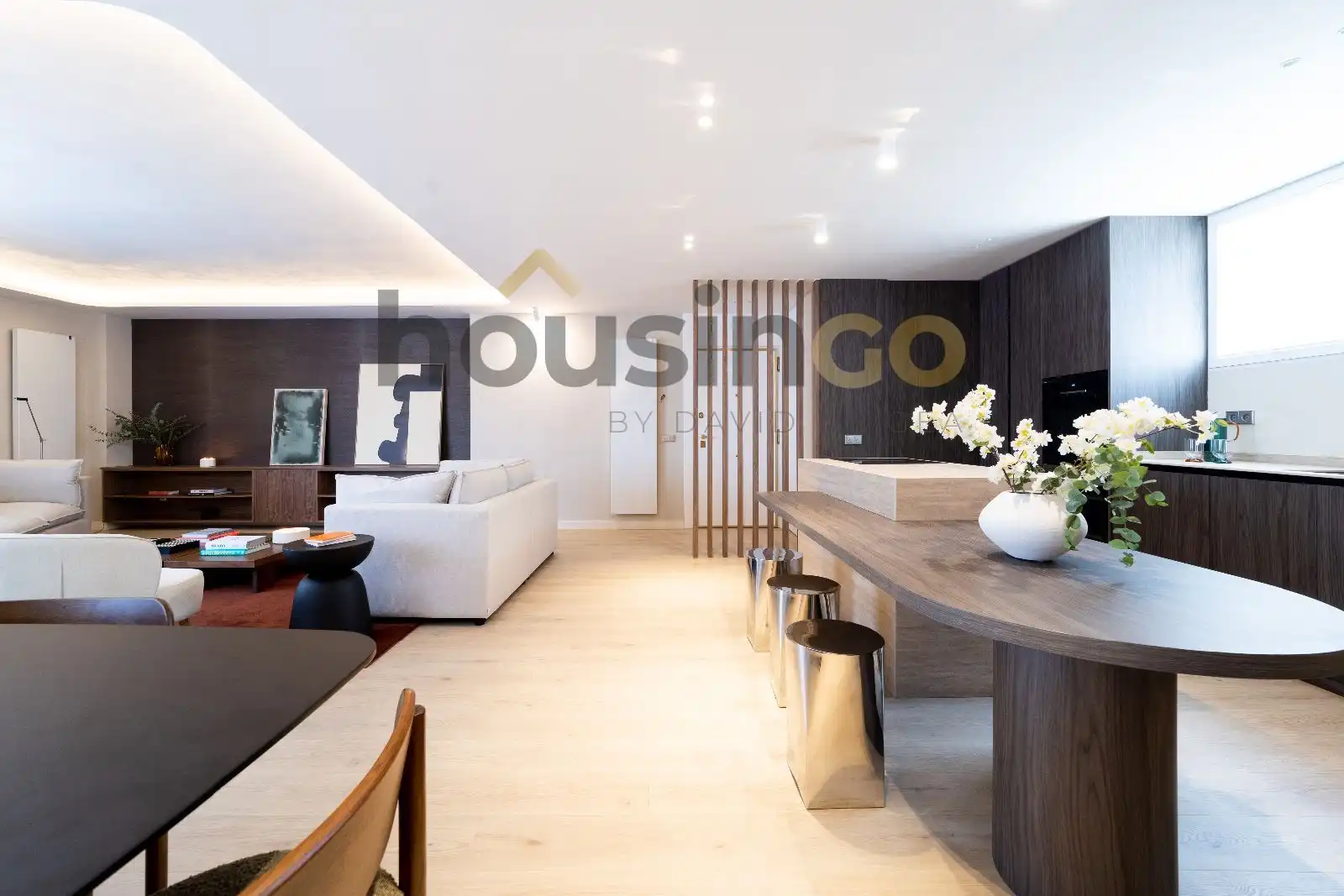 Sala de estar de Piso en venta en Madrid con Aire acondicionado, Calefacción y Parquet