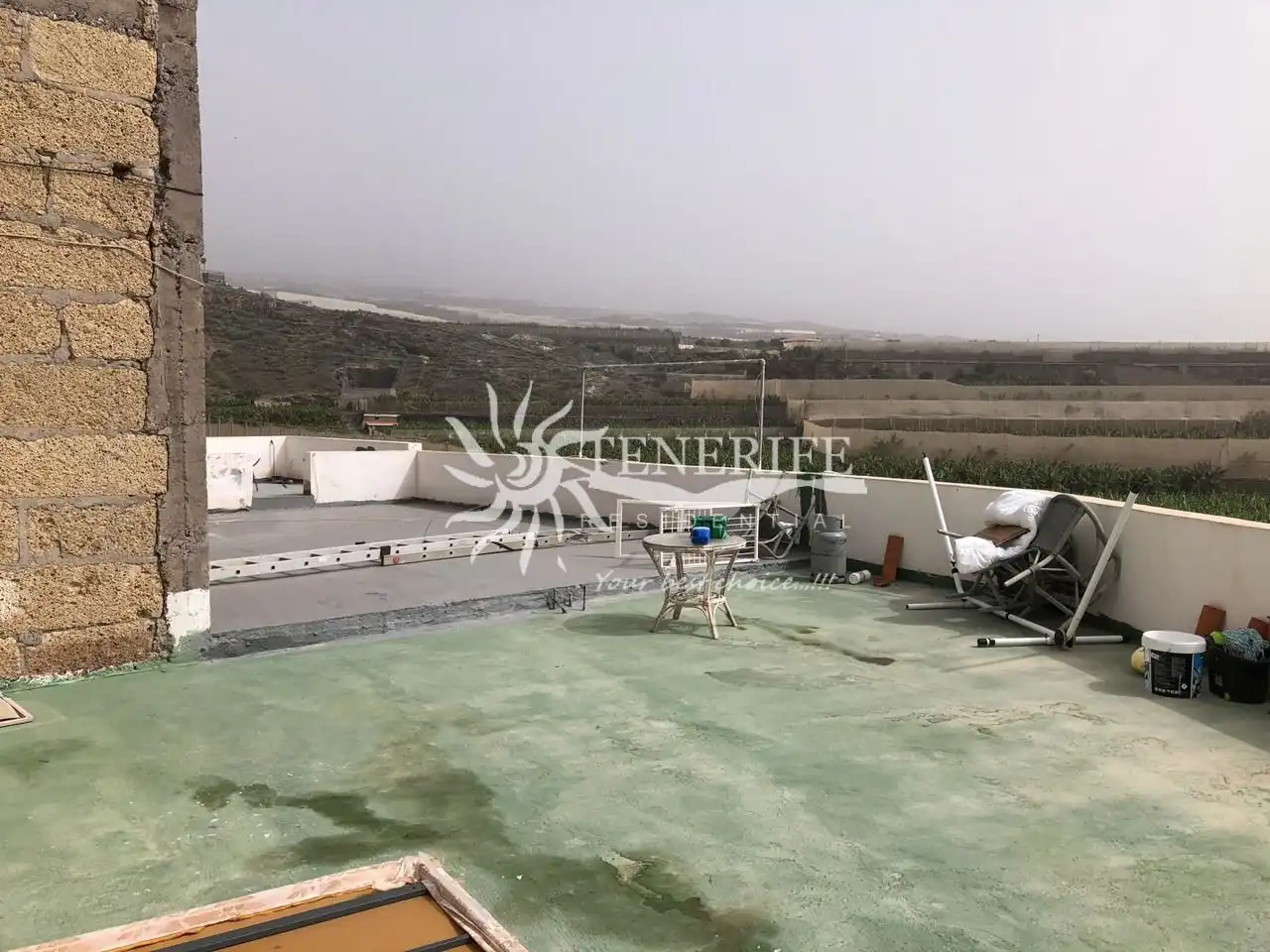 Terraza de Finca rústica en venta en Guía de Isora con Jardín privado, Trastero y Amueblado
