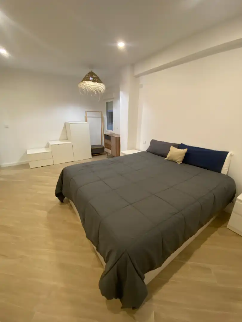 Bedroom of Apartments for rent in Málaga  with Air Conditioner, Furnished and Oven