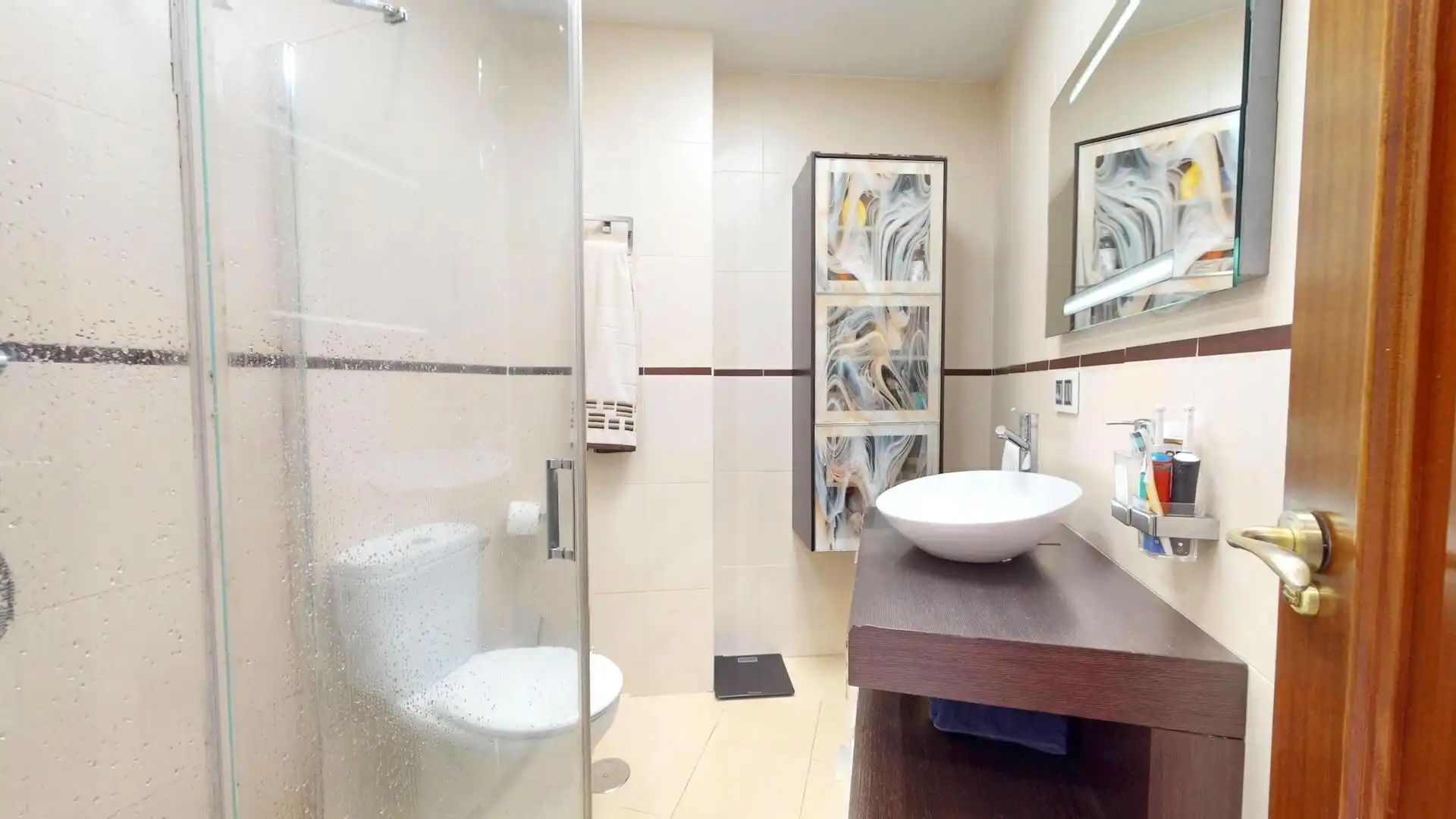 Bathroom of Houses for sale in Villafranca de Córdoba  with Air Conditioner, Heating and Terrace