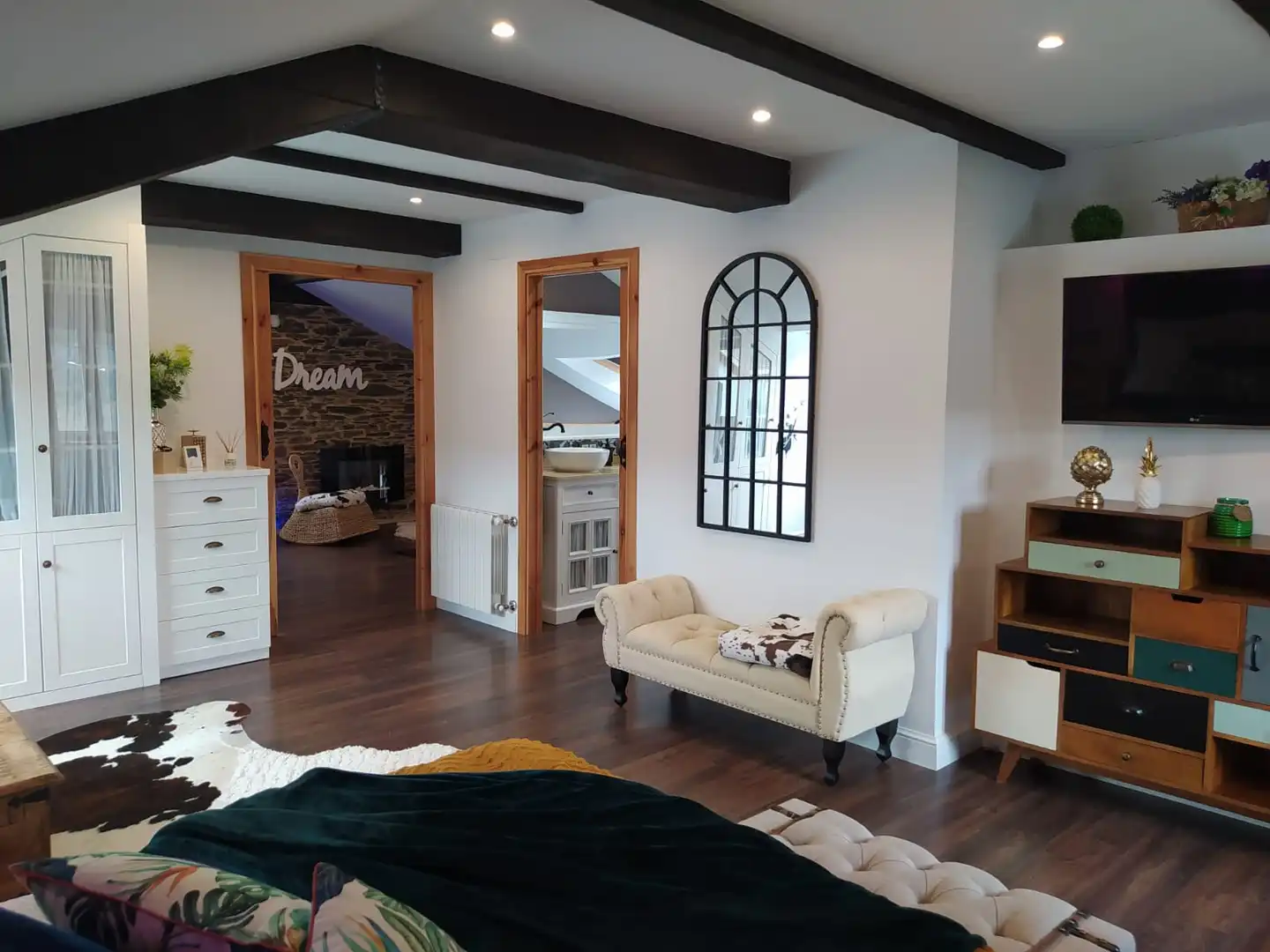 Habitación de Casa adosada en venta en Foz con Calefacción, Jardín privado y Terraza