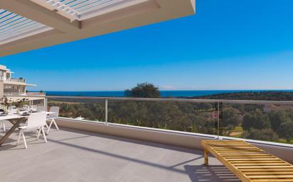 Terrasse von Maisonette zum verkauf in Sotogrande mit Klimaanlage, Terrasse und Schwimmbad