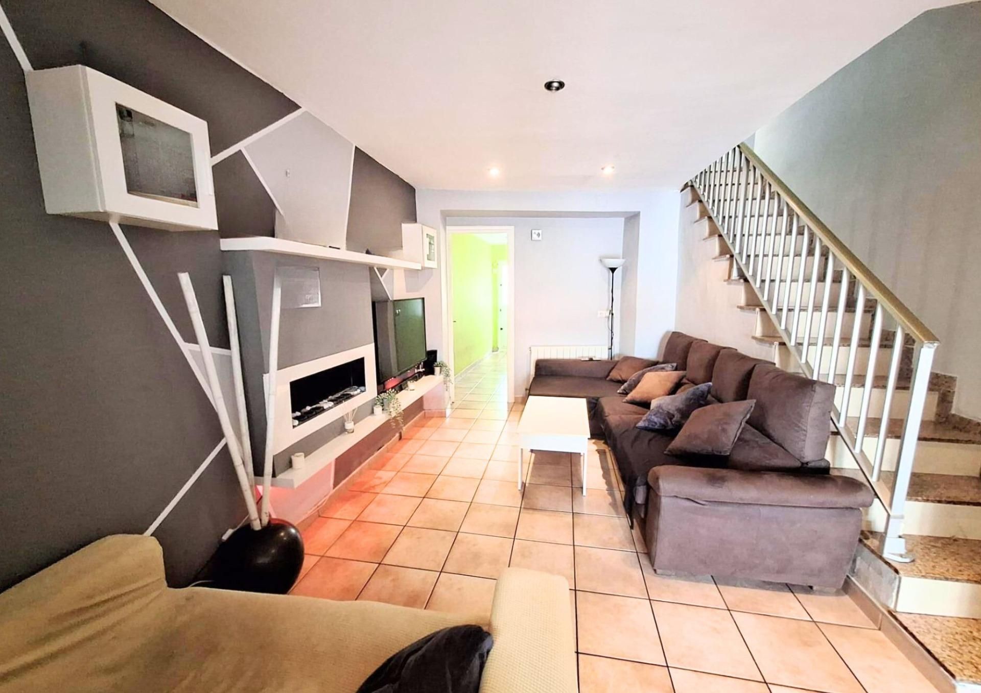 Sala d'estar de Casa o xalet en venda en Castellar del Vallès