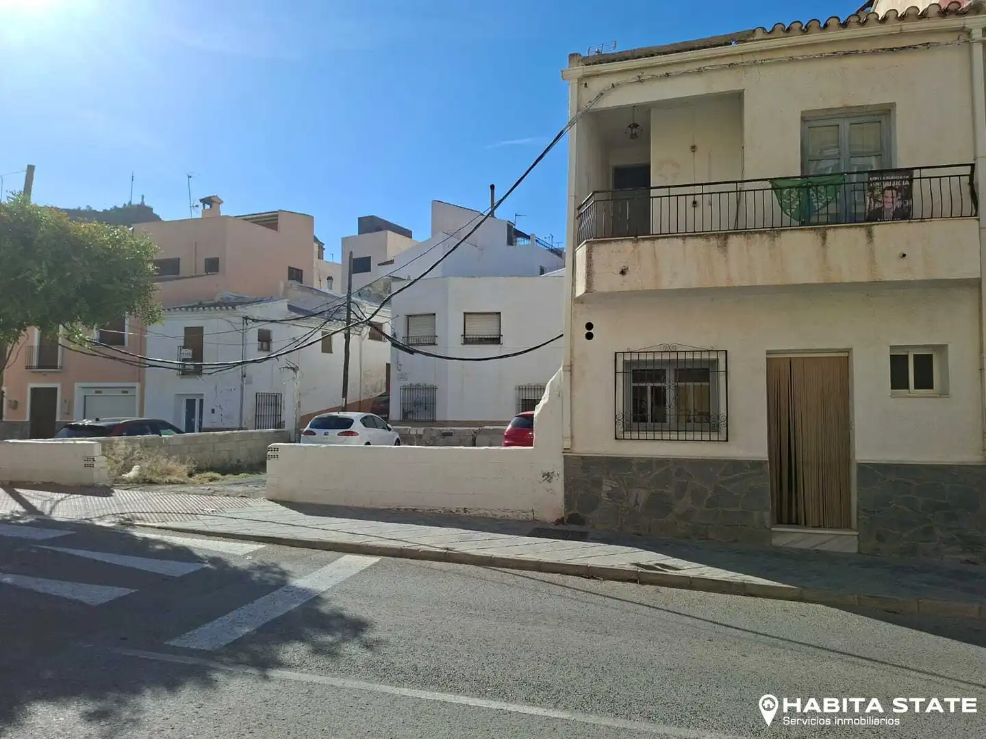 Vista exterior de Casa adosada en venta en Purchena con Amueblado, Lavadora y Balcón