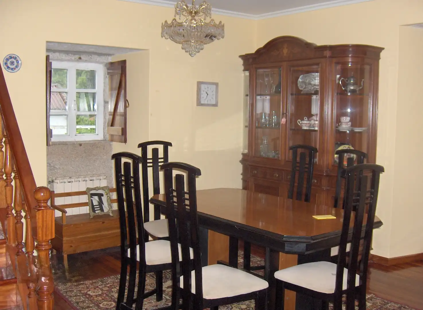 Dining room of Houses for sale in Ferrol  with Heating, Private garden and Parquet flooring