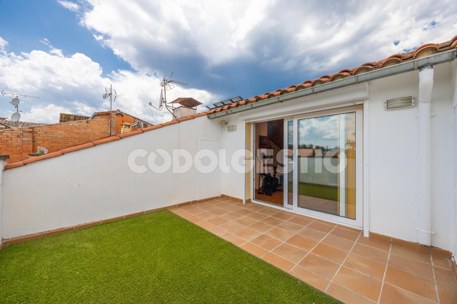 Terrace of Flat for sale in Torelló  with Terrace and Balcony