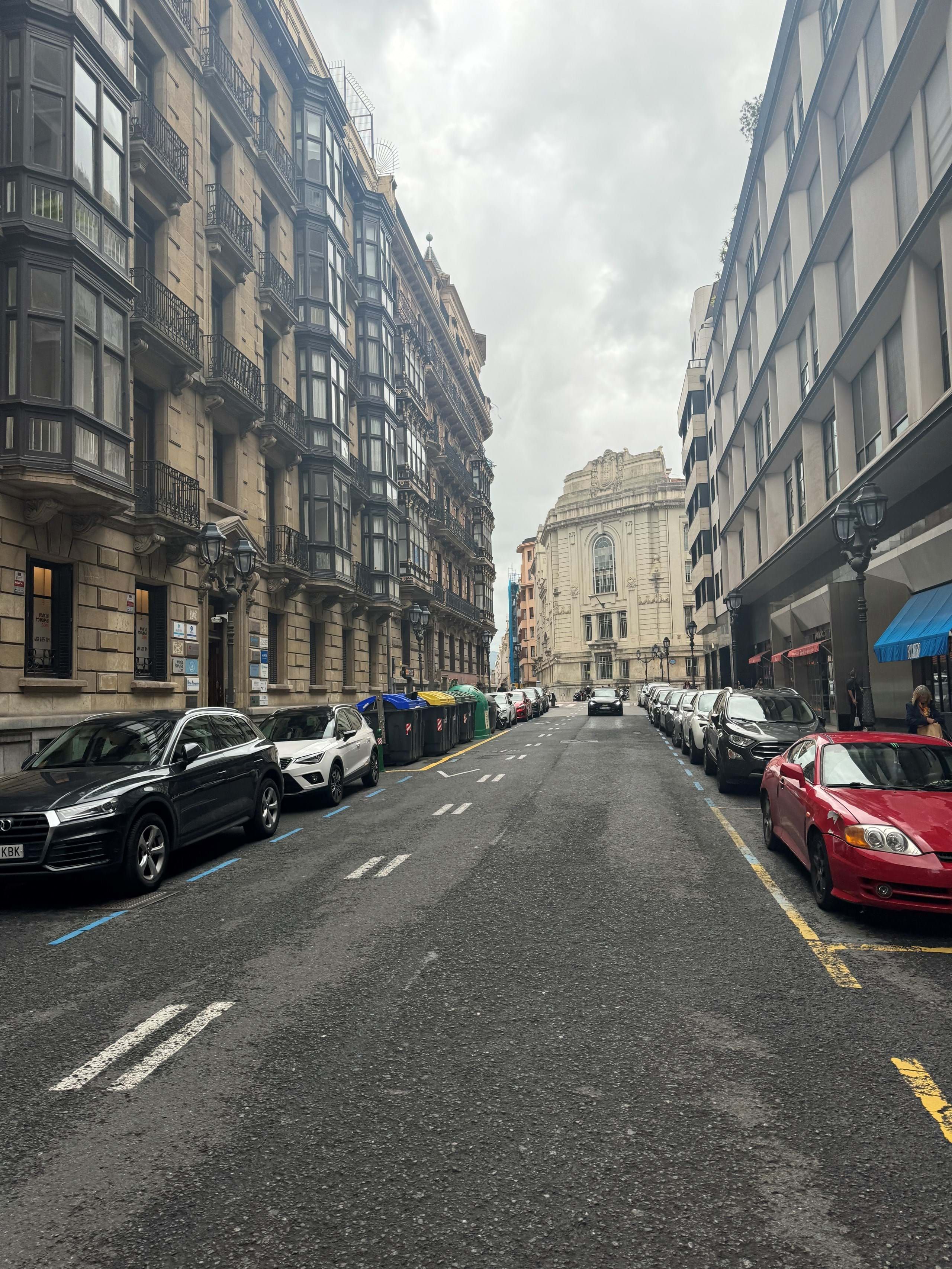 Vista exterior de Garaje en venta en Bilbao 