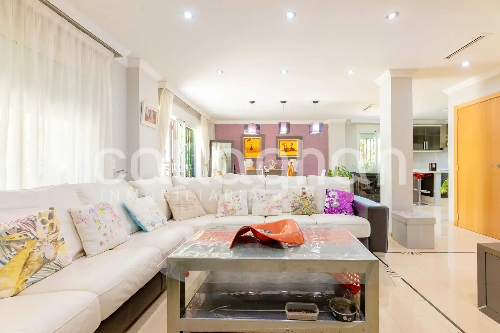 Sala de estar de Casa o chalet en venta en Llíria con Aire acondicionado, Jardín privado y Terraza