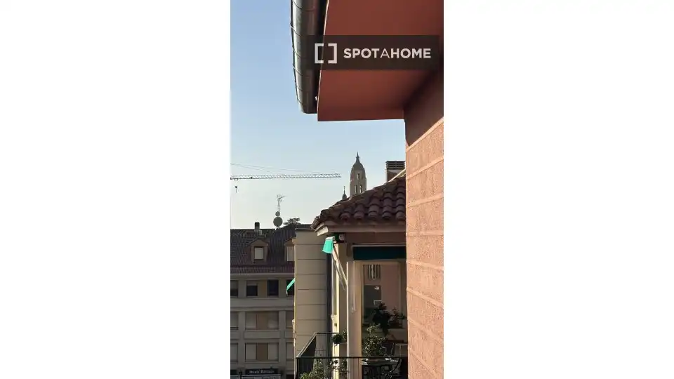 Vista exterior de Pis de lloguer en Segovia amb Aire condicionat, Calefacció i Moblat