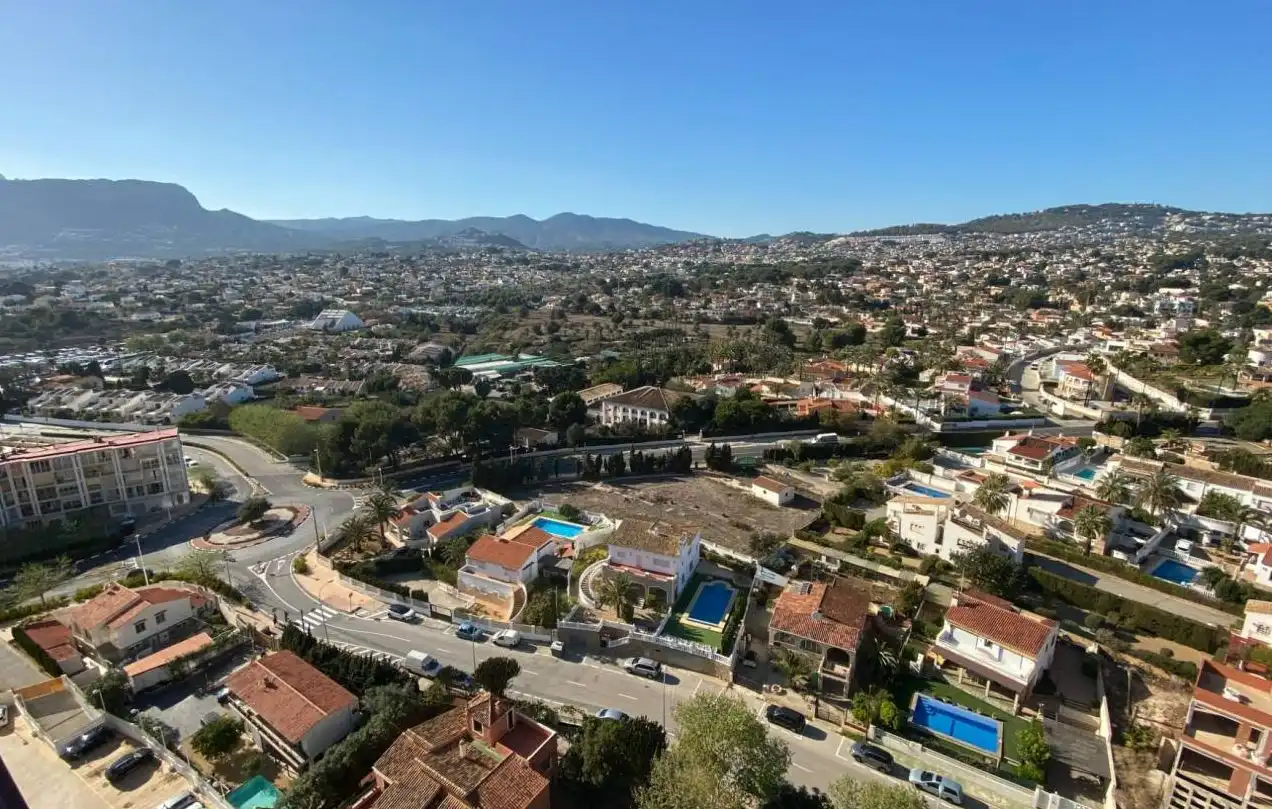 Exterior view of Apartments for sale in Calpe / Calp  with Air Conditioner, Heating and Terrace