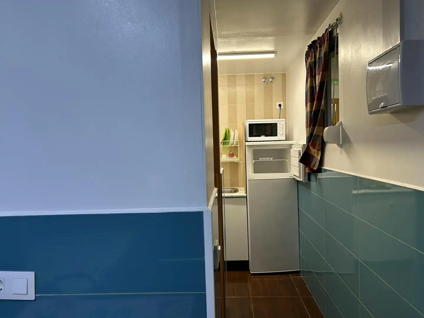 Kitchen of Flat for rent in Barcelona  with Air Conditioner, Heating and Washing machine