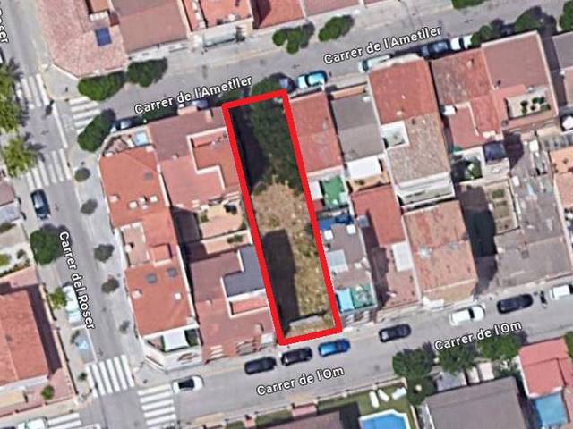 Terreno residencial en Venta en Carrer de l'Ametller, 17 en Nucli Urbà