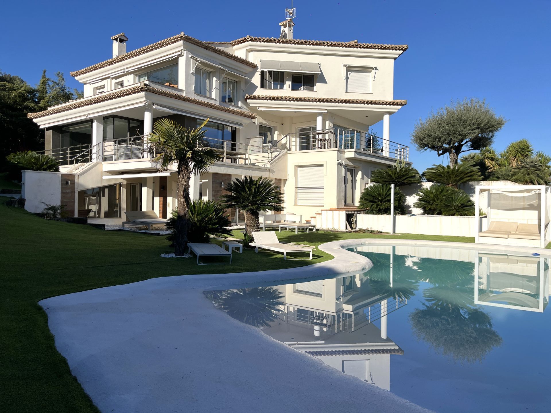 Exterior view of House or chalet for sale in Albaida  with Air Conditioner, Heating and Private garden