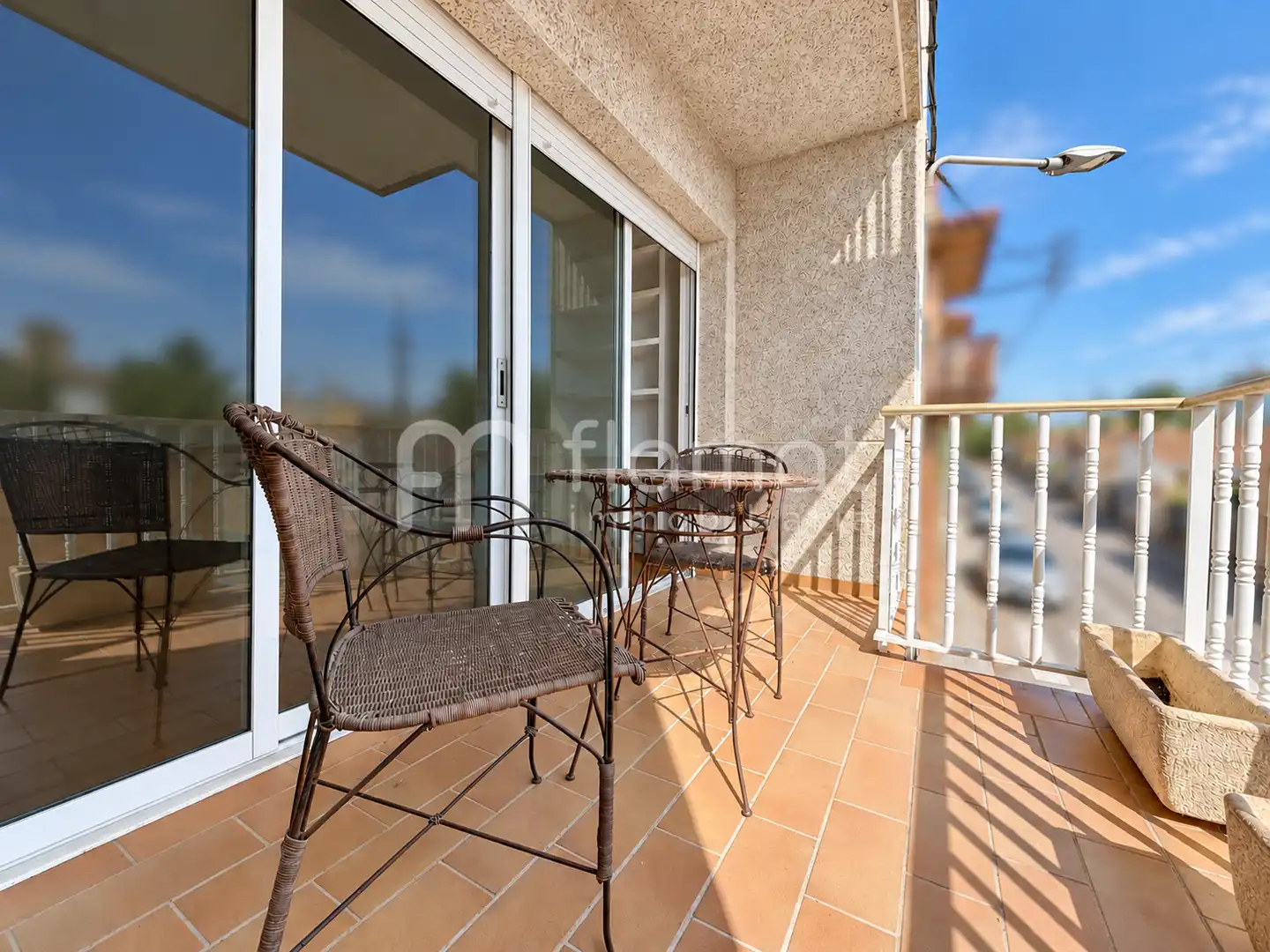 Balcony of Flat for sale in Sant Pere