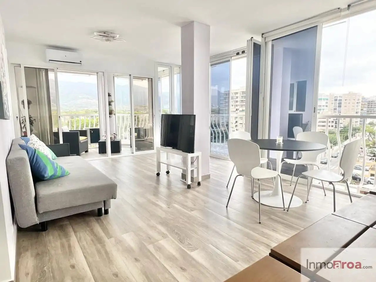 Sala d'estar de Pis en venda en Benicasim / Benicàssim amb Aire condicionat, Calefacció i Jardí privat