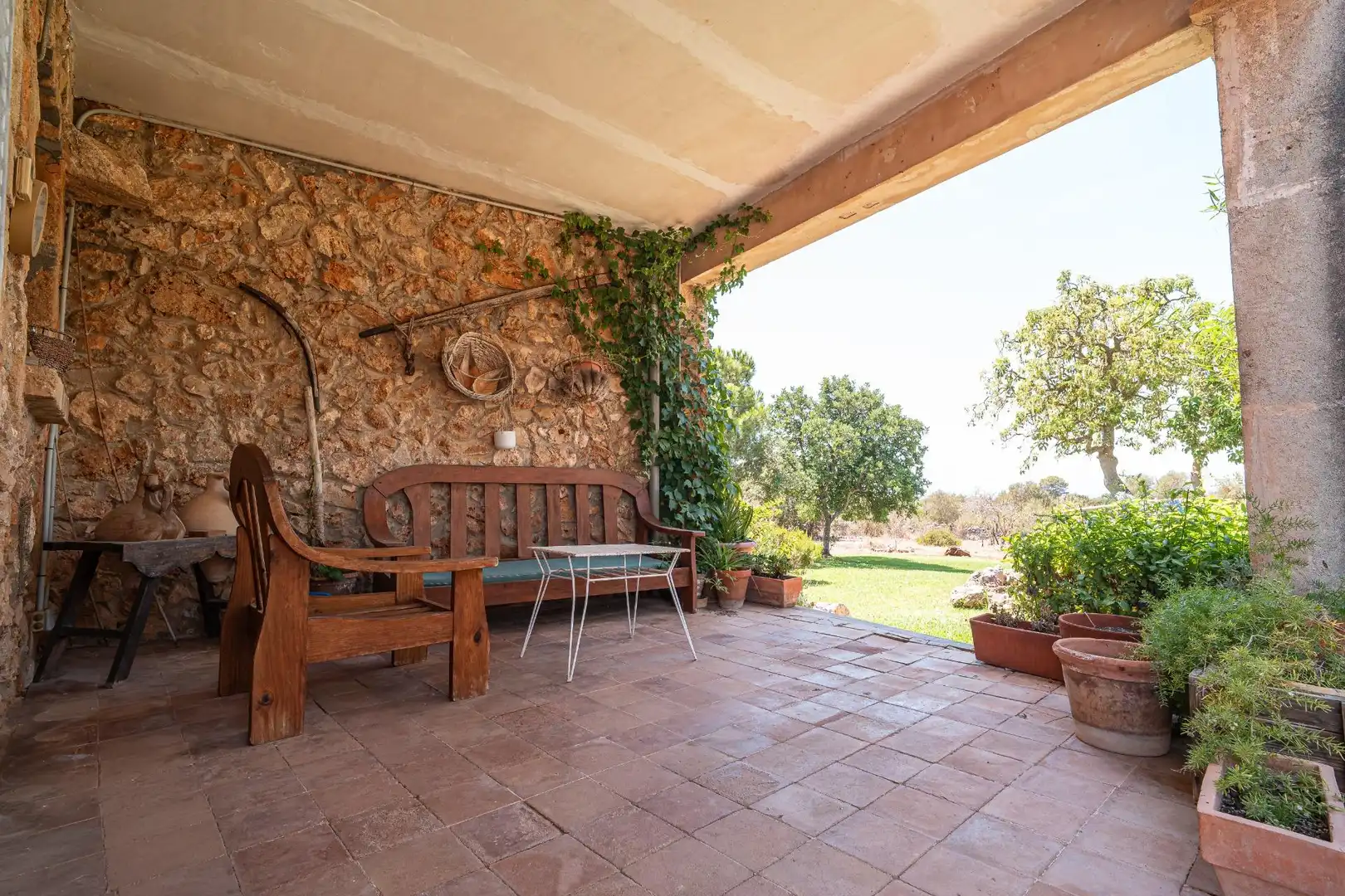 Terrace of Country homes for sale in Marratxí  with Terrace, Storage room and Furnished