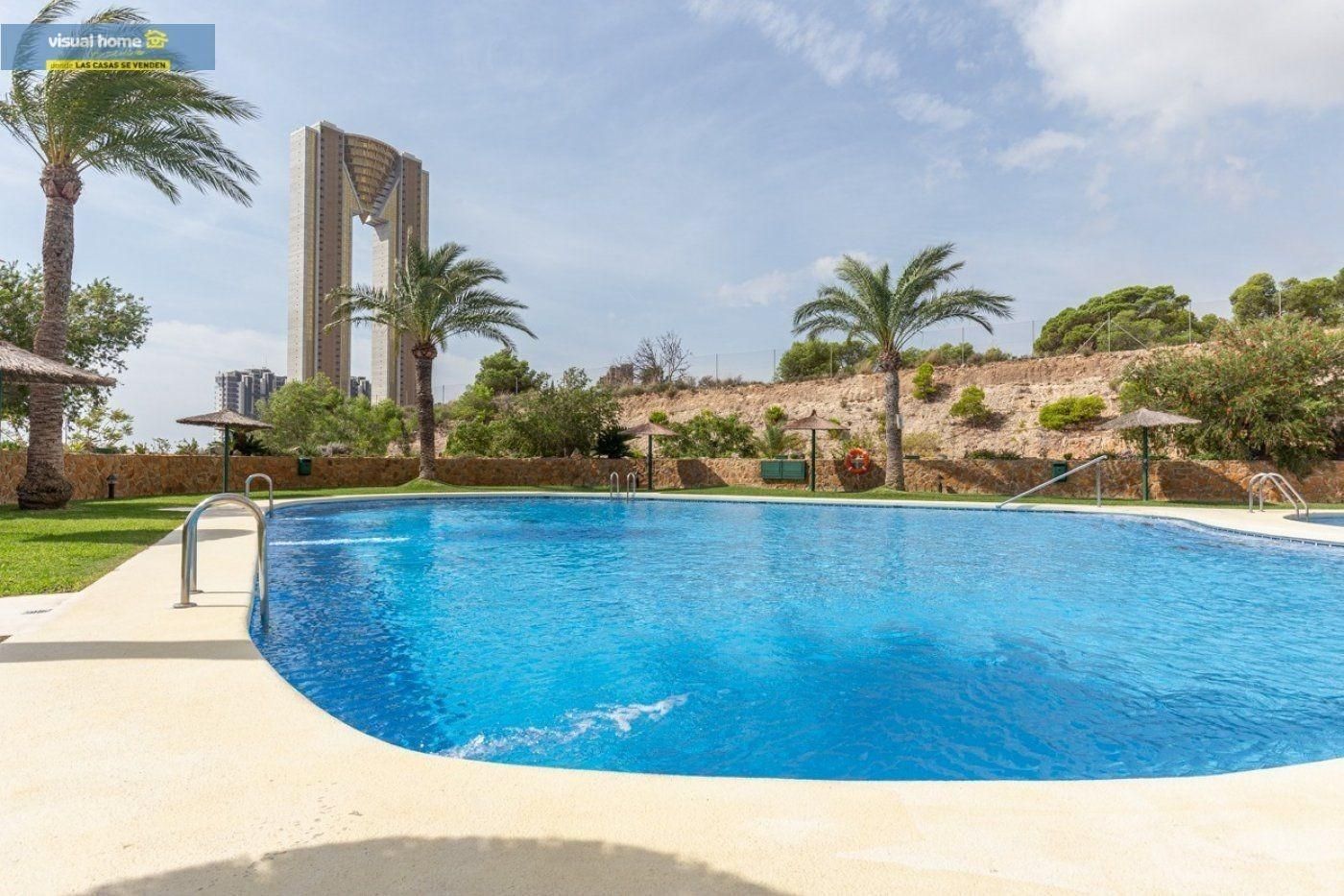 Swimming pool of Apartment for sale in Benidorm  with Air Conditioner, Heating and Terrace