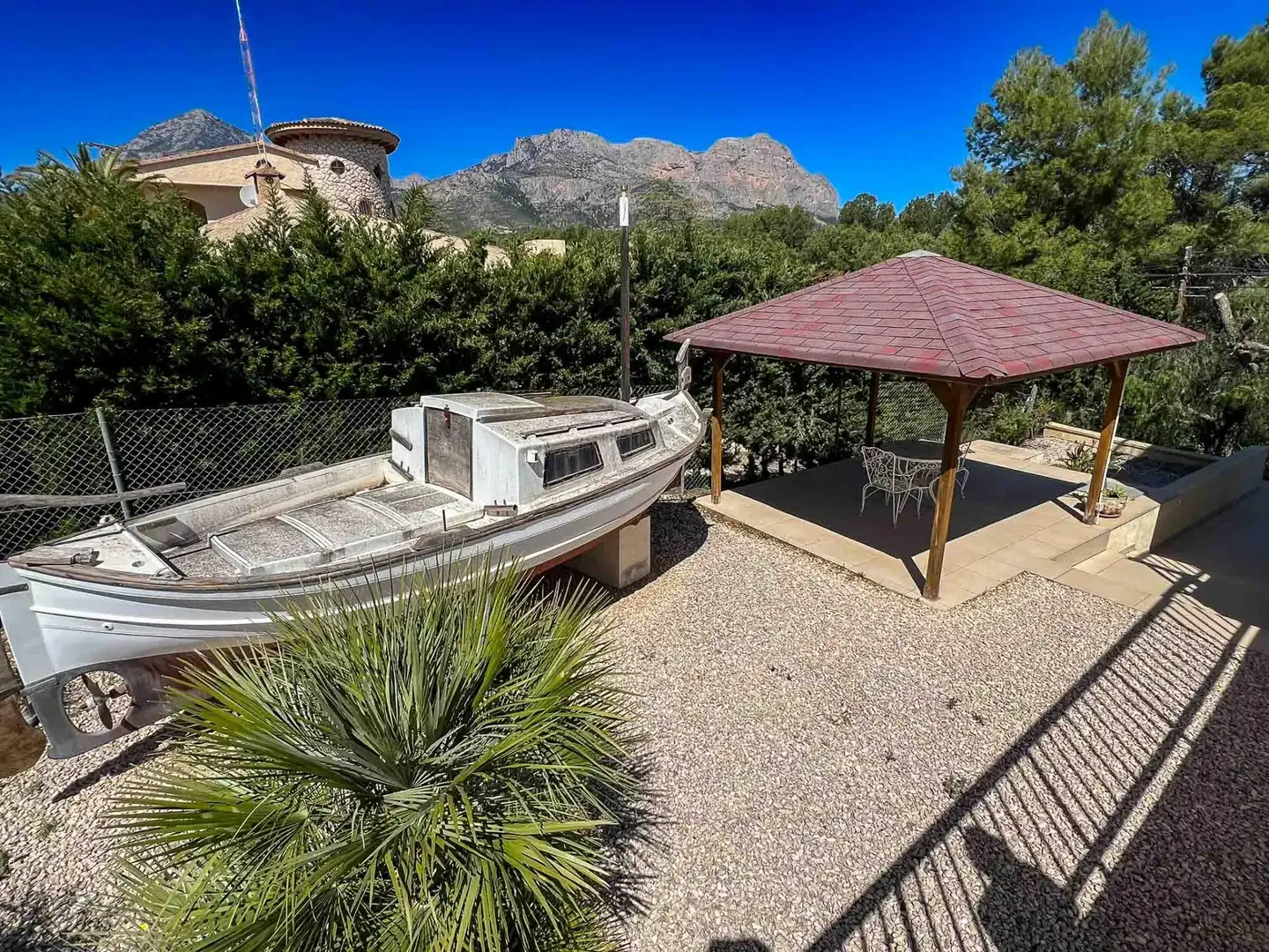 Jardín de Casa o chalet en venta en La Nucia con Aire acondicionado, Jardín privado y Piscina