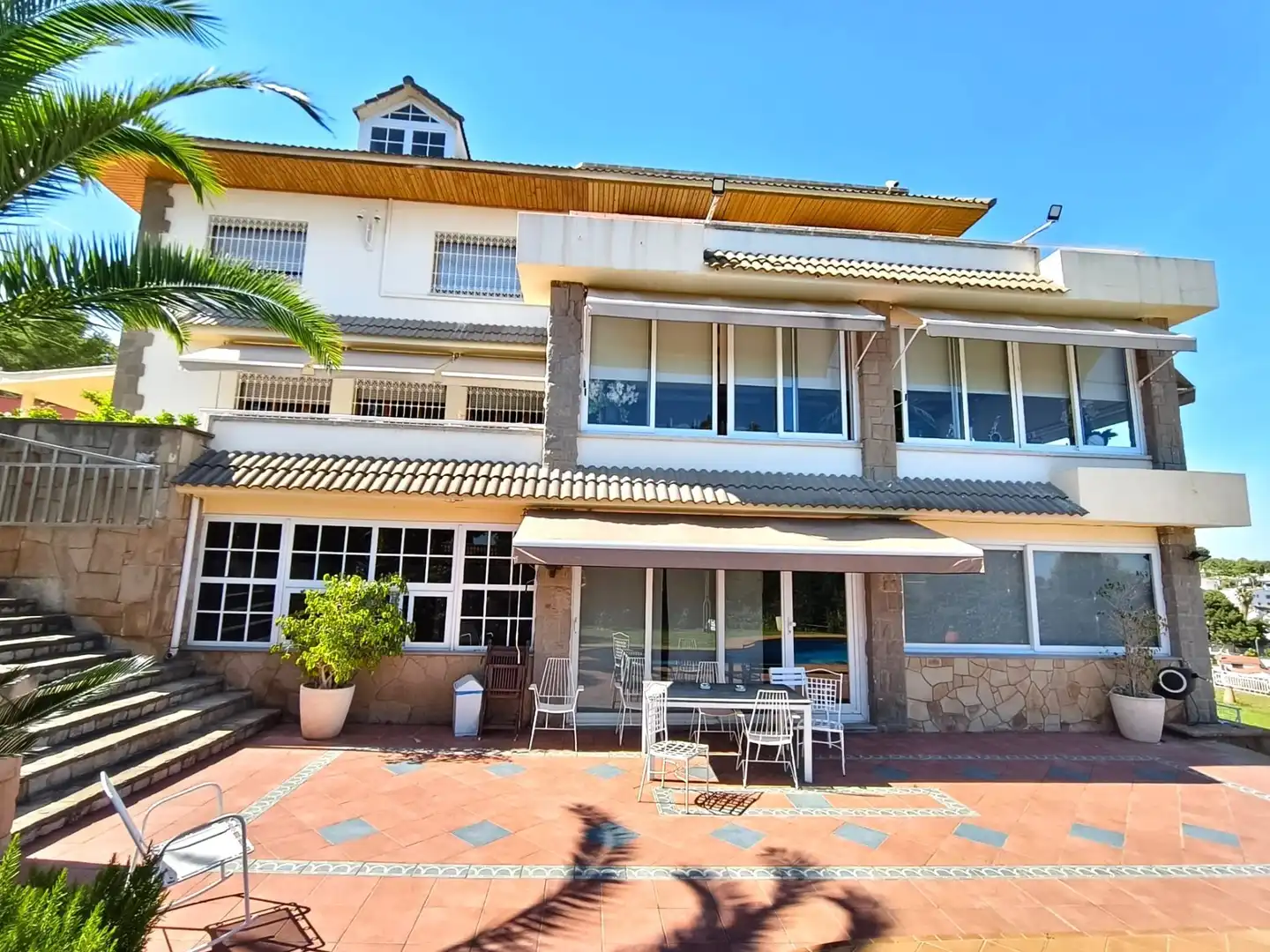 Exterior view of Houses for sale in Castelldefels  with Heating, Private garden and Terrace