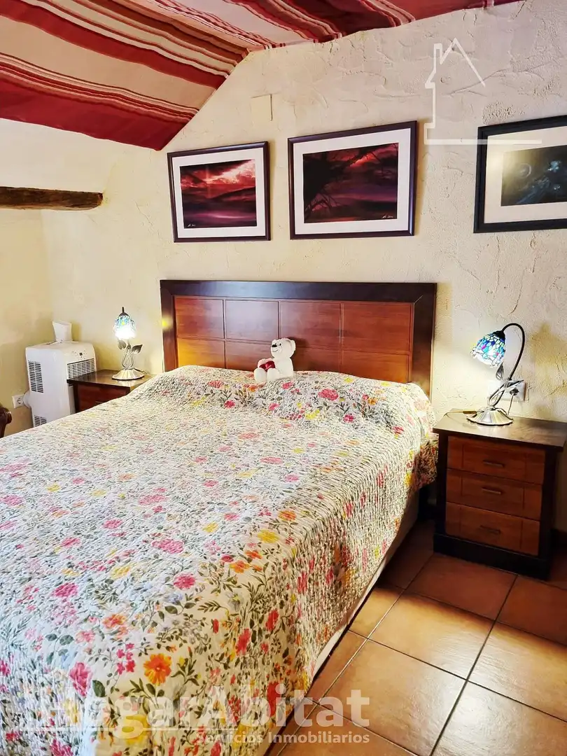 Habitación de Casa o chalet en venta en Penàguila con Aire acondicionado, Calefacción y Terraza