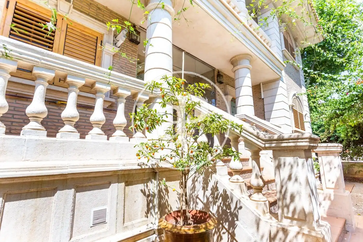Jardín de Casa adosada en venta en Picanya con Aire acondicionado, Calefacción y Jardín privado