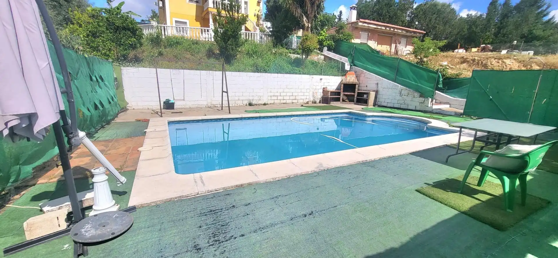 Piscina de Finca rústica en venta en Almodóvar del Río con Aire acondicionado, Jardín privado y Terraza