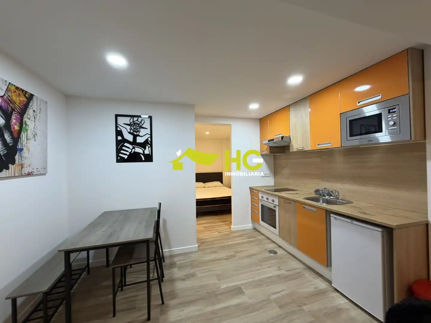 Cocina de Apartamento de alquiler en Villaviciosa de Odón con Aire acondicionado, Calefacción y Parquet