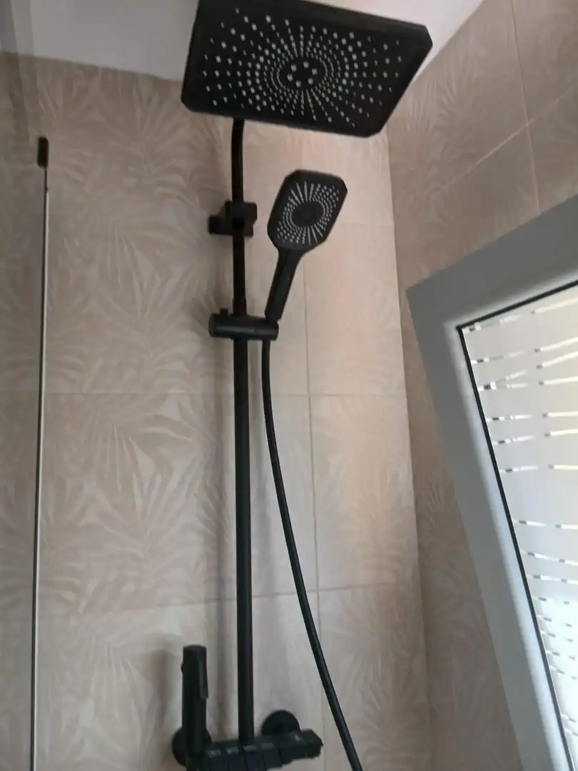 Baño de Estudio de alquiler en Gandia con Aire acondicionado, Amueblado y Alarma
