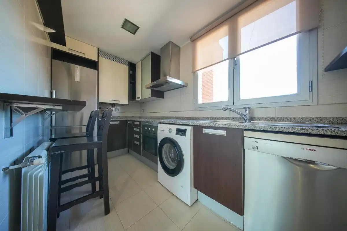 Kitchen of Attic for sale in Madrid  with Air Conditioner, Heating and Private garden