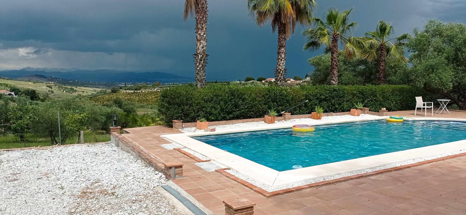 Swimming pool of House or chalet for sale in Alhaurín de la Torre  with Private garden, Terrace and Swimming Pool