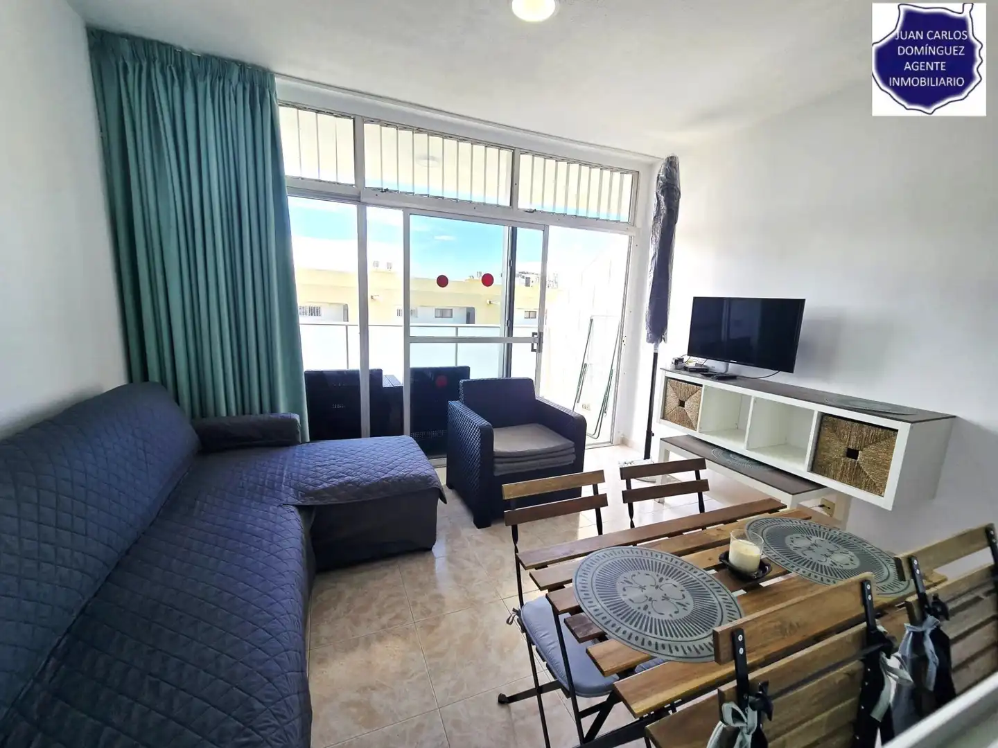 Living room of Apartments for rent in San Bartolomé de Tirajana  with Terrace, Furnished and Community pool