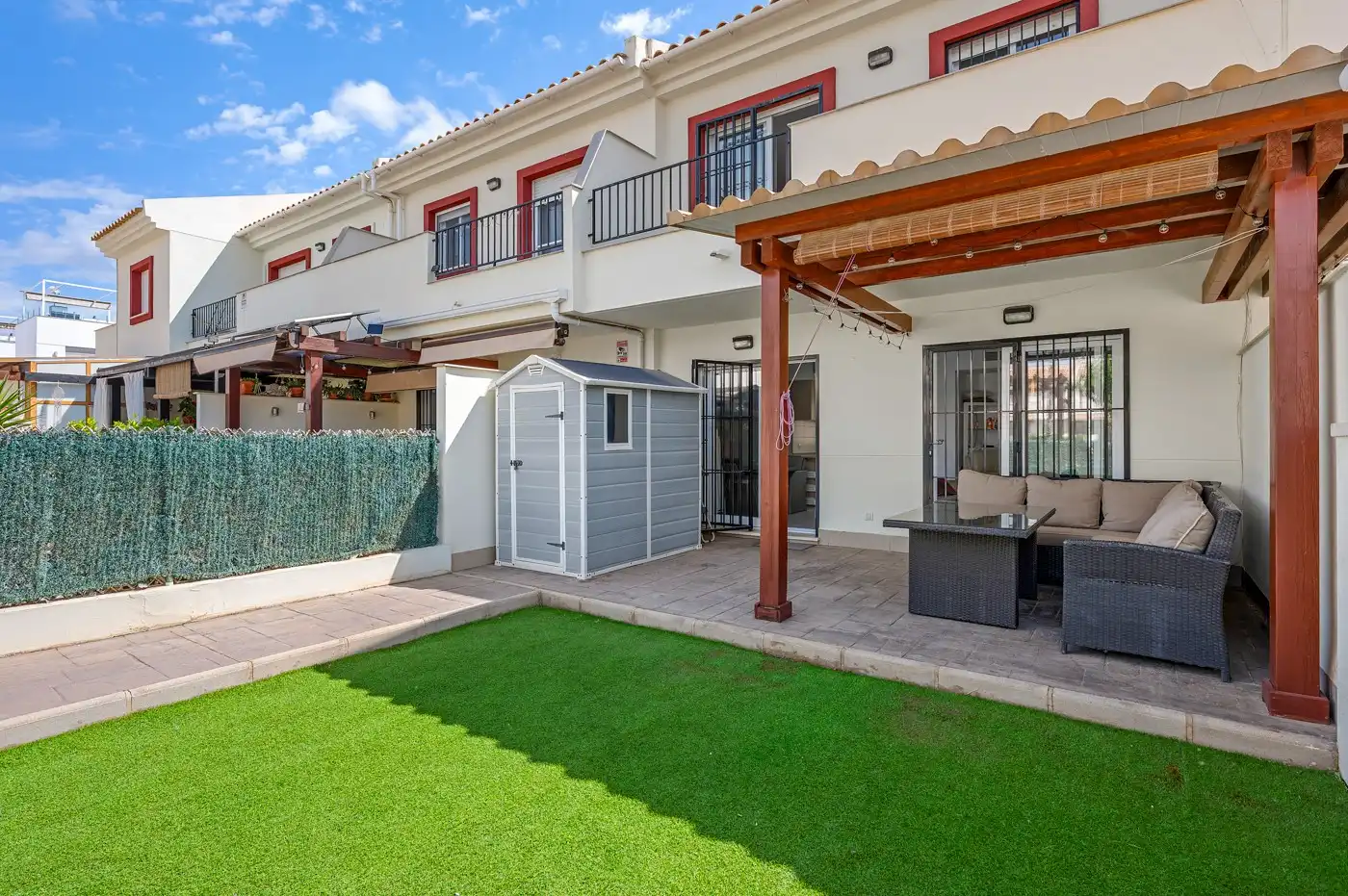 Terrace of Detached homes for sale in Rojales  with Air Conditioner, Terrace and Storage room