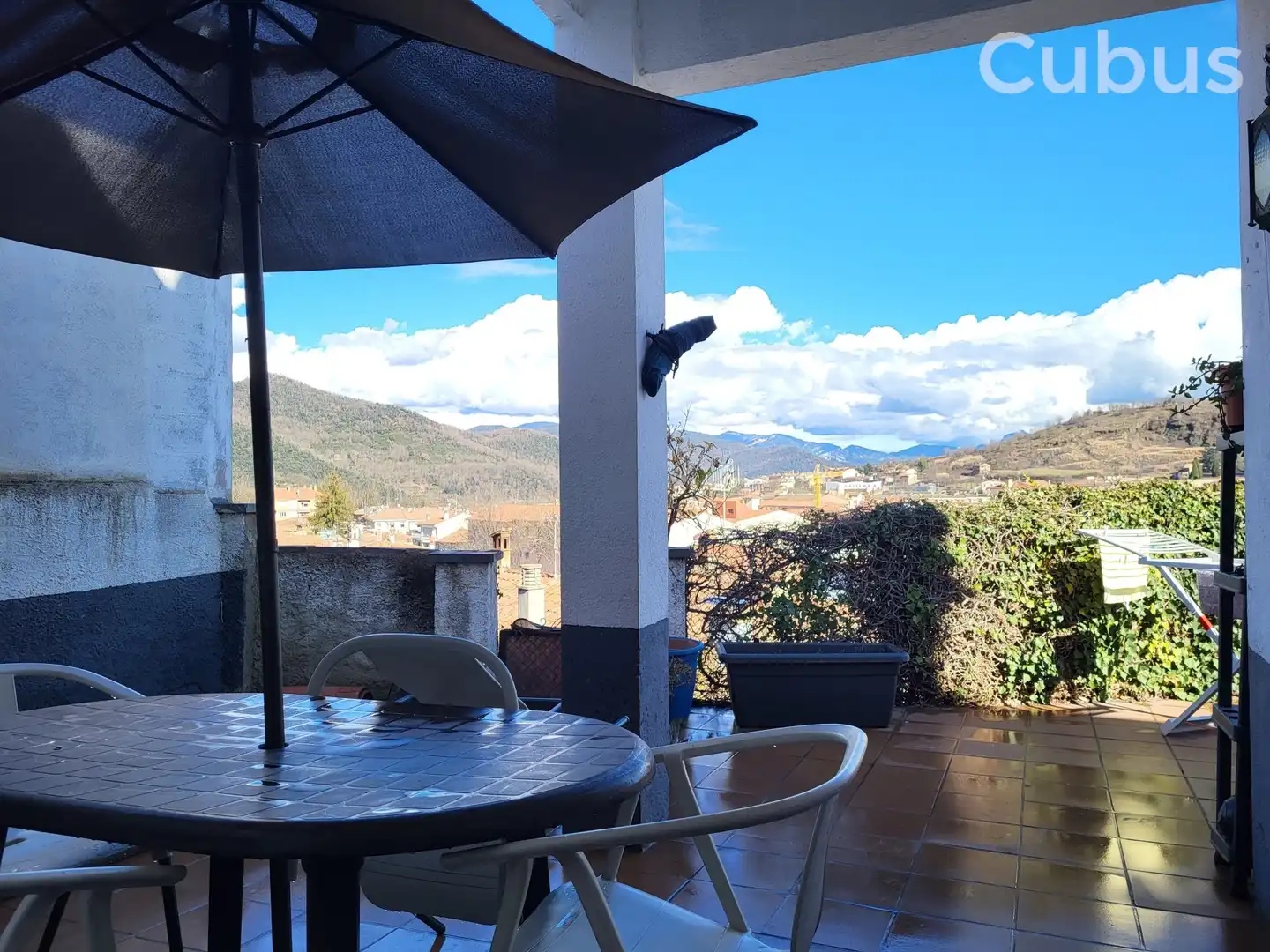 Terrace of Detached homes for sale in Olot  with Heating, Terrace and Storage room