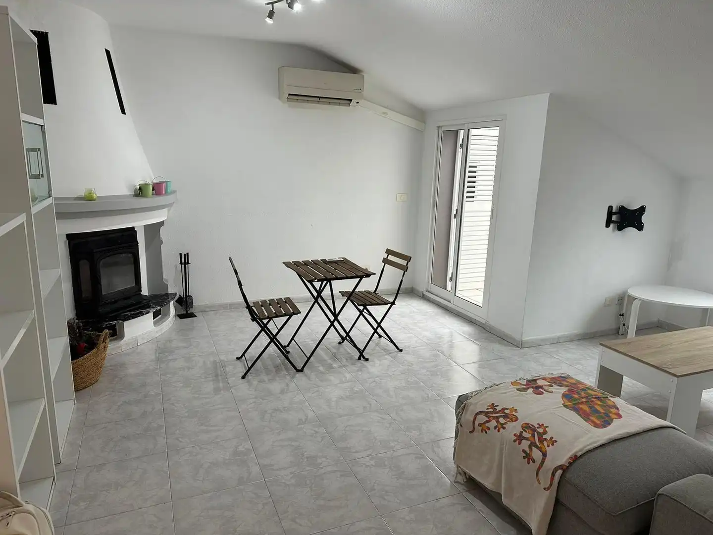 Living room of Attic for sale in Sagunto / Sagunt  with Air Conditioner, Terrace and Storage room