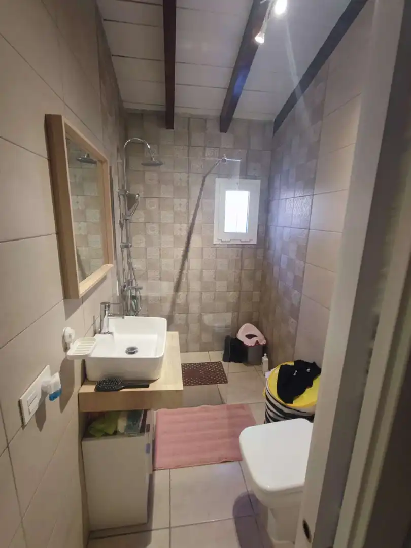 Baño de Finca rústica en venta en Benamocarra con Terraza y Piscina