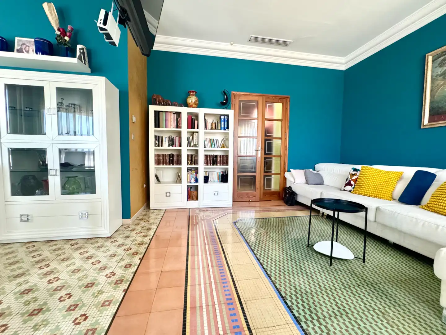 Living room of Flat for sale in Sueca  with Air Conditioner, Terrace and Storage room