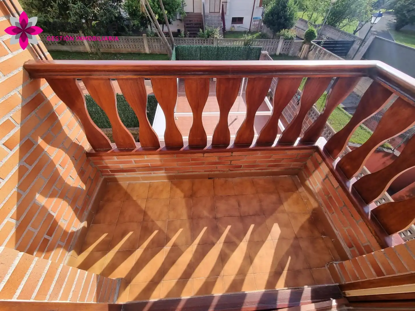 Balcony of Ground floor for sale in Noja  with Heating, Terrace and Furnished