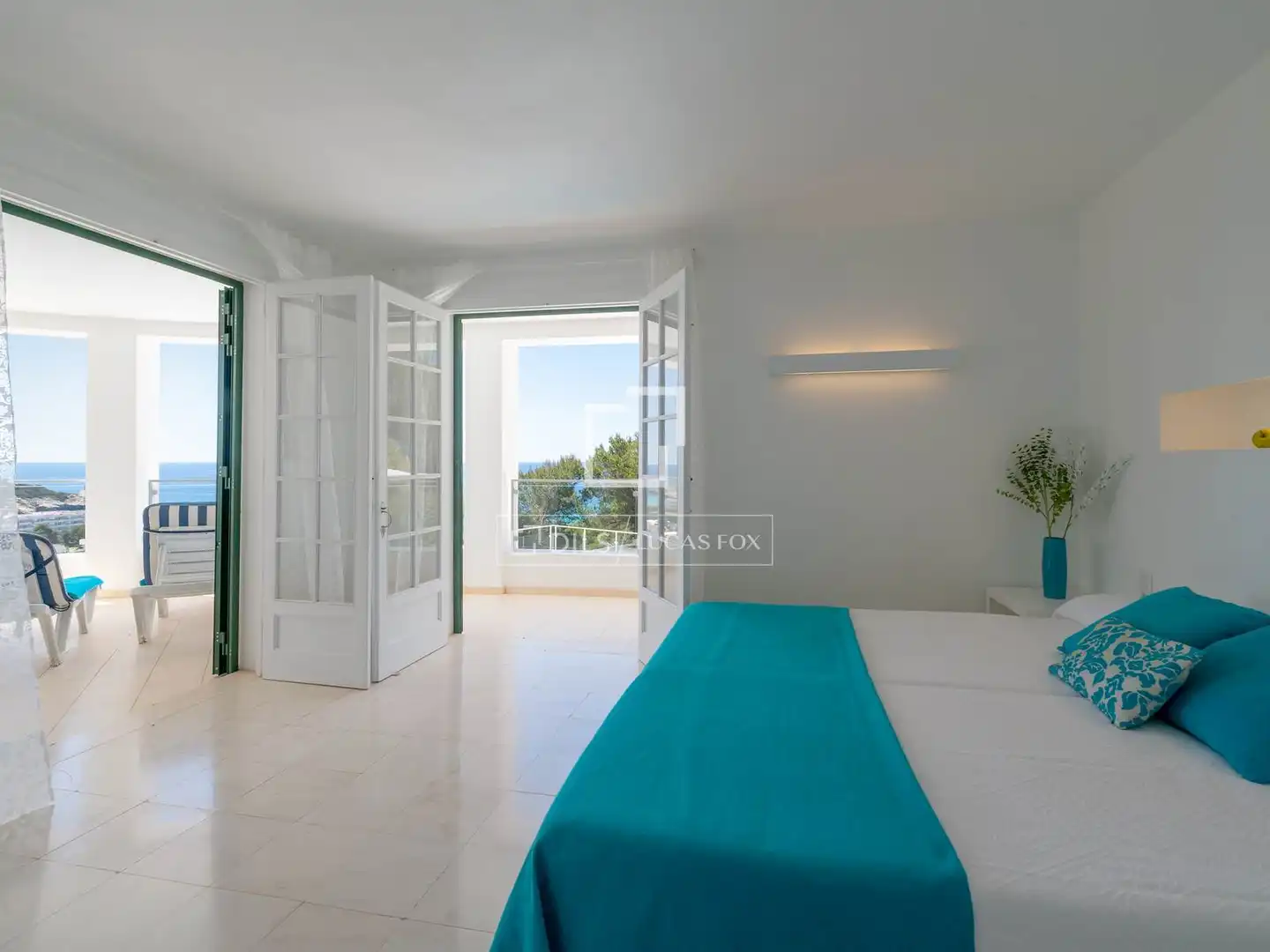 Dormitori de Casa o xalet en venda en Es Migjorn Gran amb Aire condicionat, Jardí privat i Terrassa