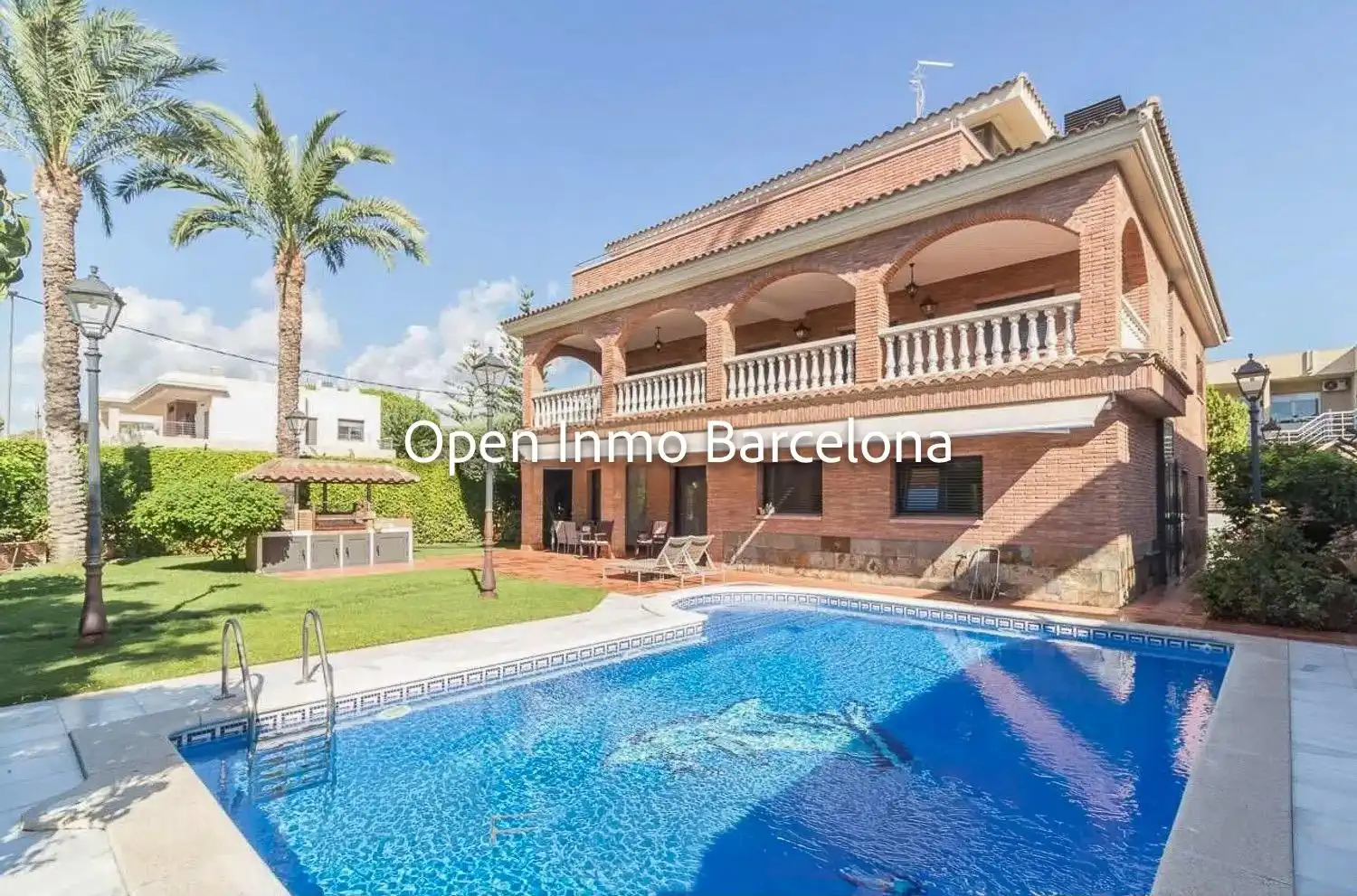 Exterior view of Houses for sale in Castelldefels  with Air Conditioner, Heating and Private garden