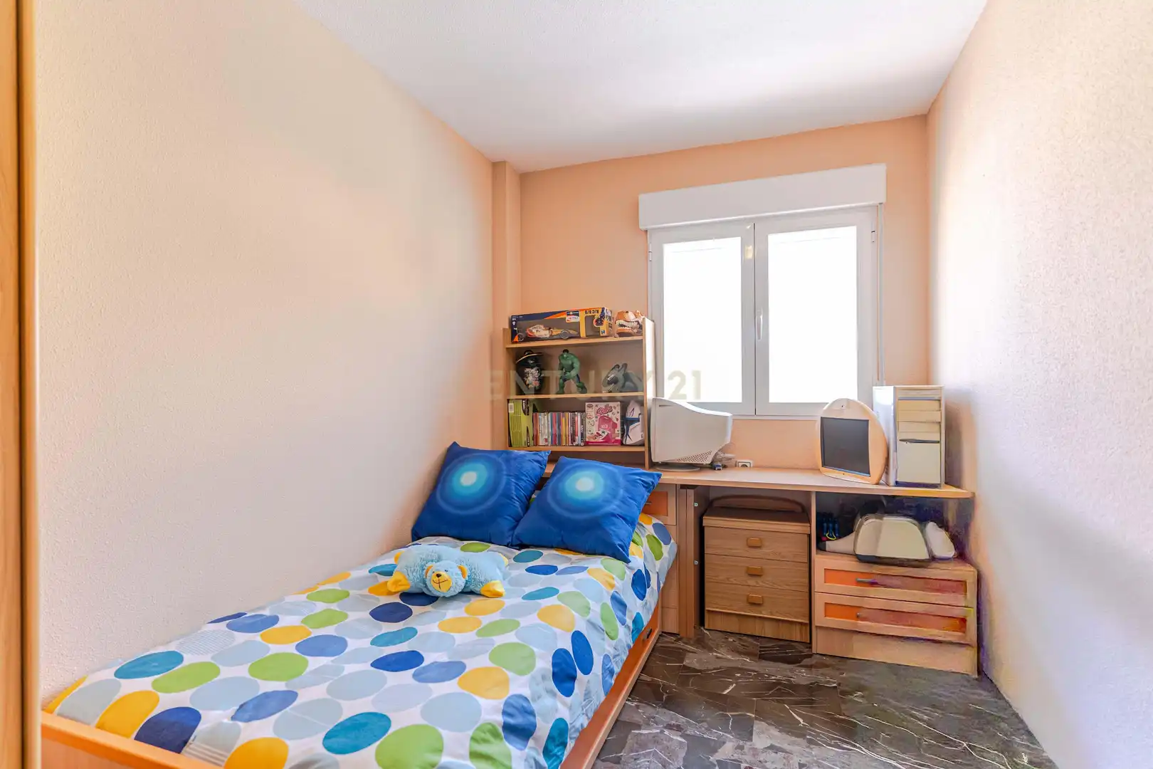 Bedroom of Flat for sale in Pulianas  with Air Conditioner and Washing machine