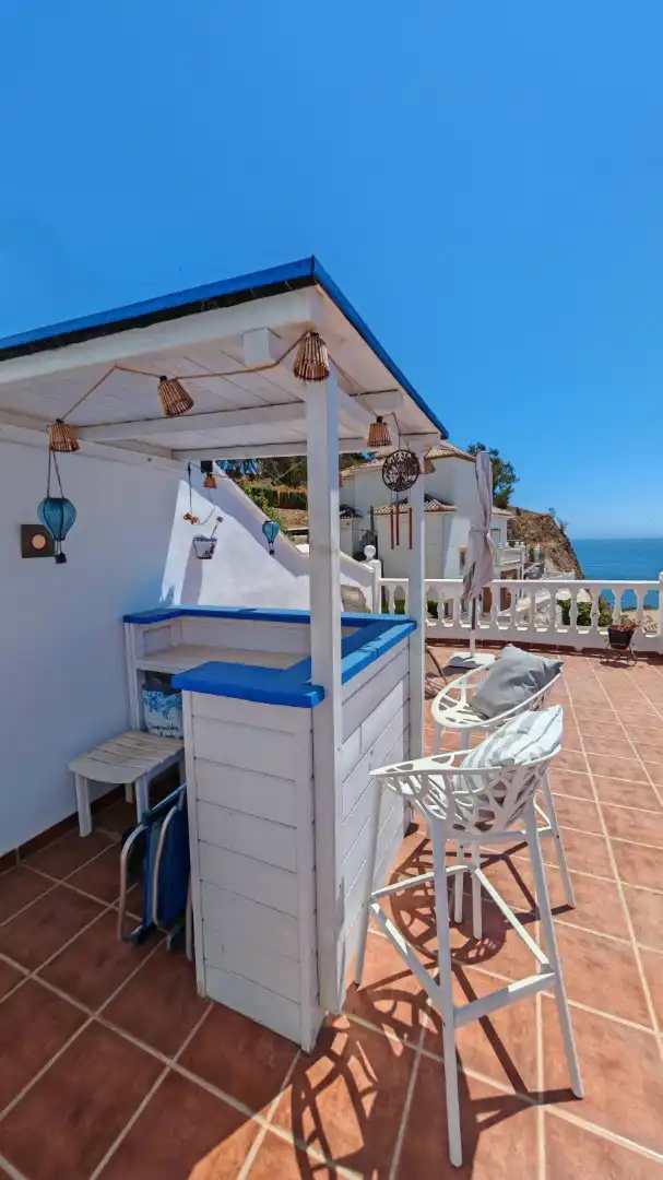 Terrassa de Casa o xalet en venda en Torrox amb Aire condicionat, Terrassa i Moblat