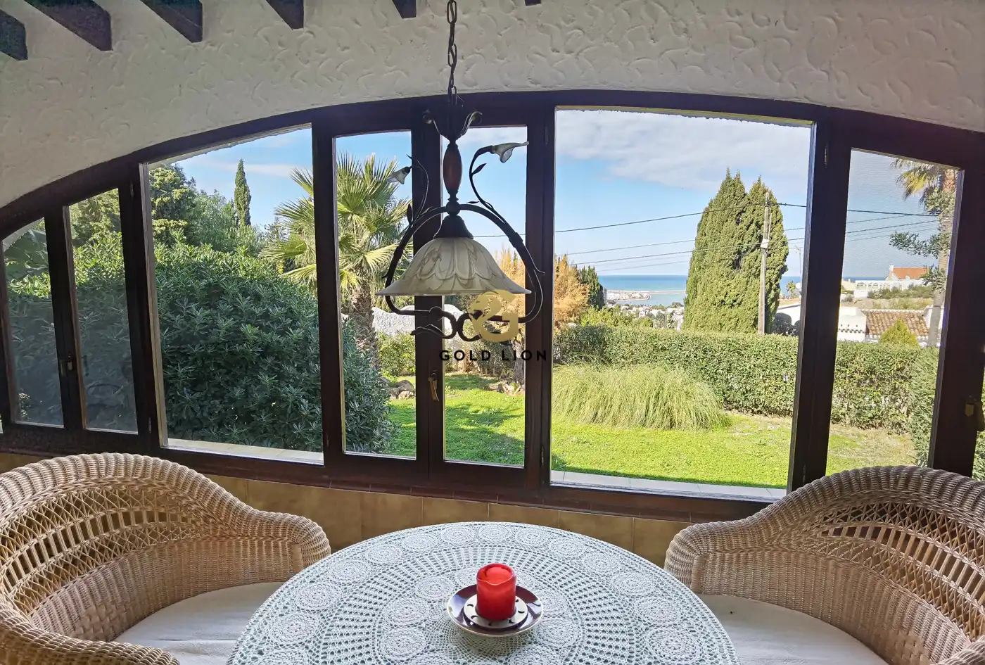 Dining room of Houses for sale in Dénia  with Air Conditioner, Heating and Private garden