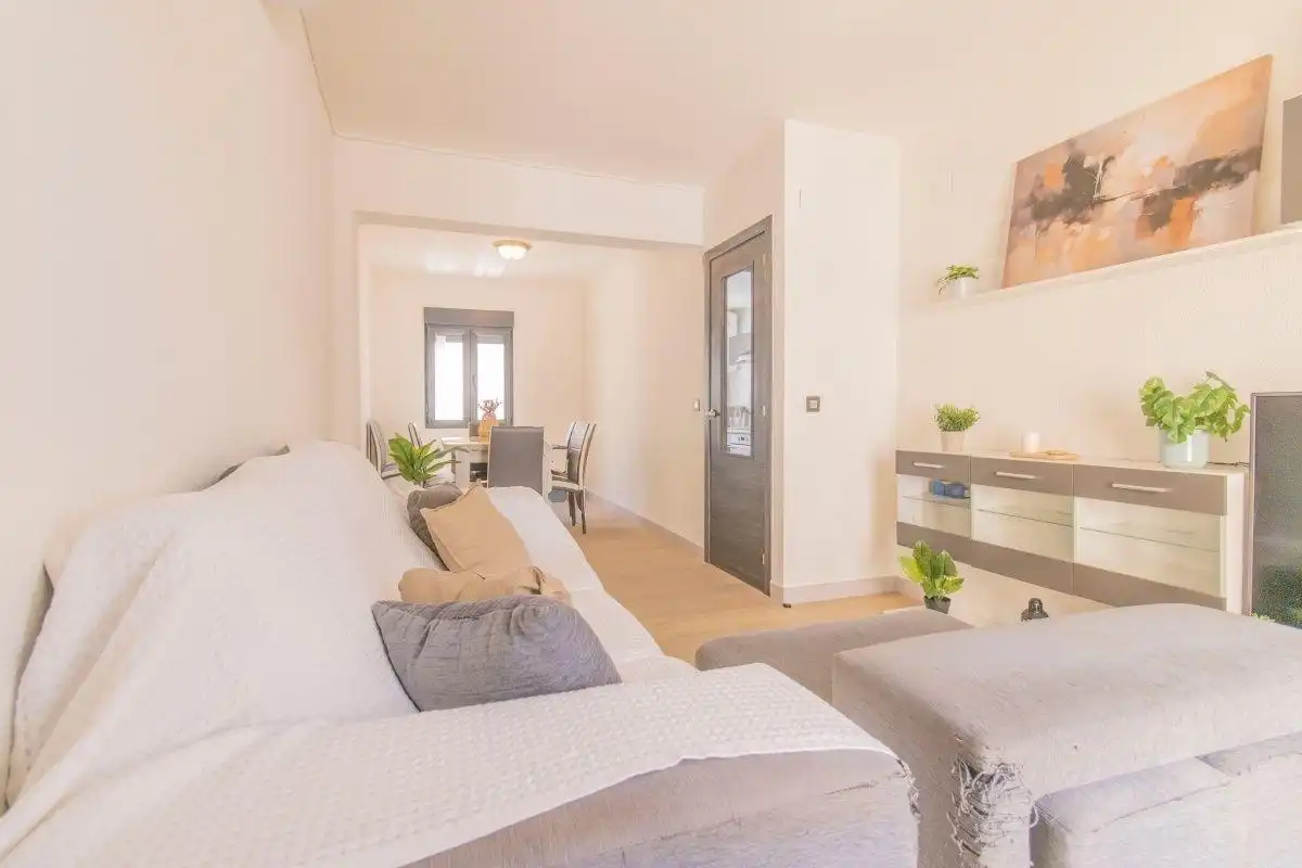 Sala de estar de Piso en venta en Burriana / Borriana